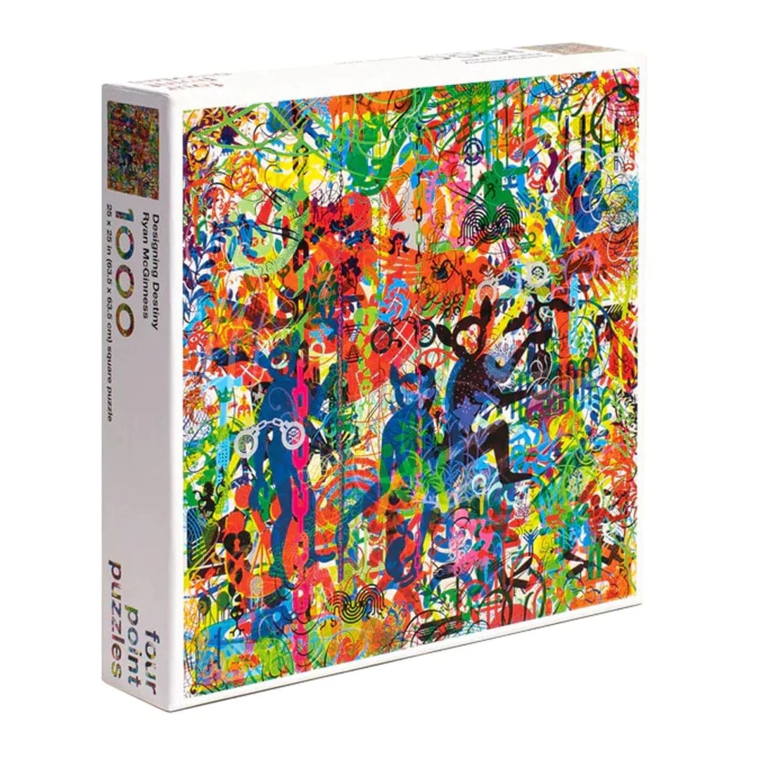 1000 Piece Puzzle for Adults - Innovative Canvas Jigsaw Puzzles for Adults  with Savers Pack Included, 4 Clips for Up Hanging and Back Lettering for