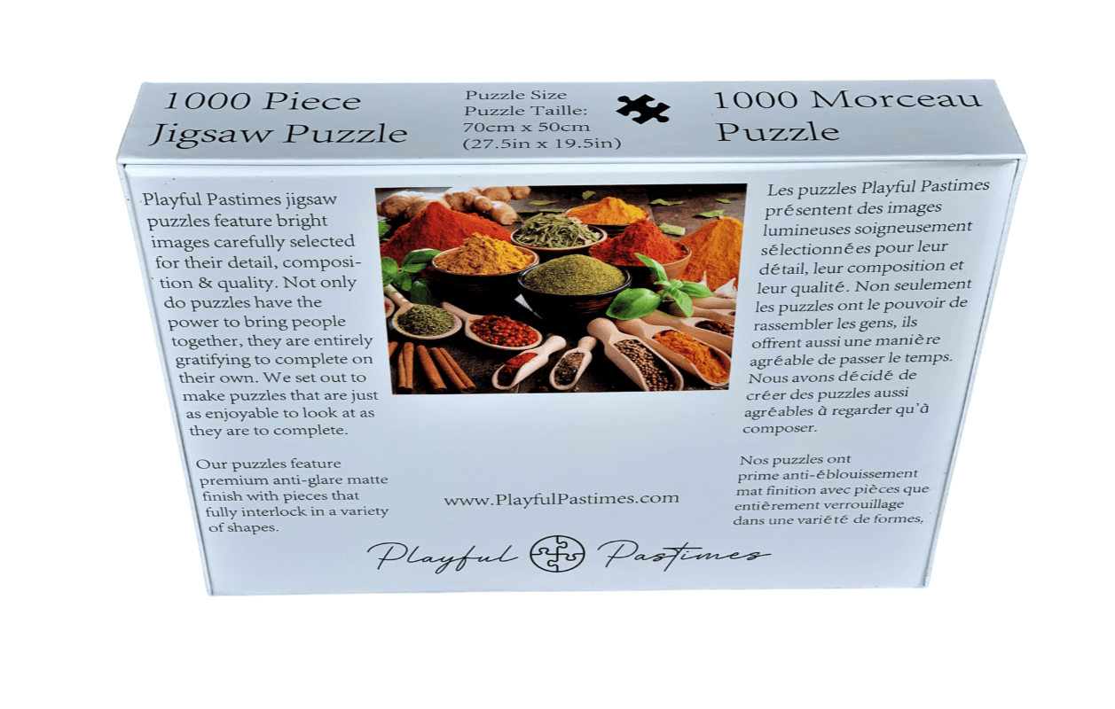 Playful Pastimes Jigsaw Puzzle Spice of Life | 1000 pieces Puzzle