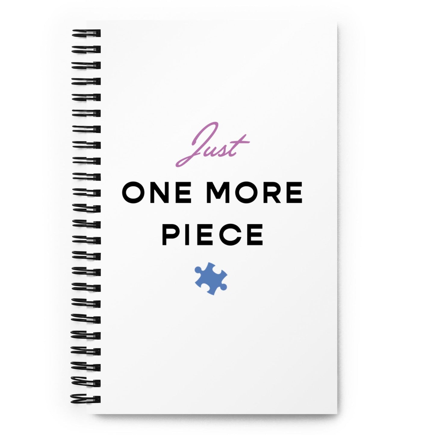 Playful Pastimes Puzzle Themed Spiral notebook Notebook