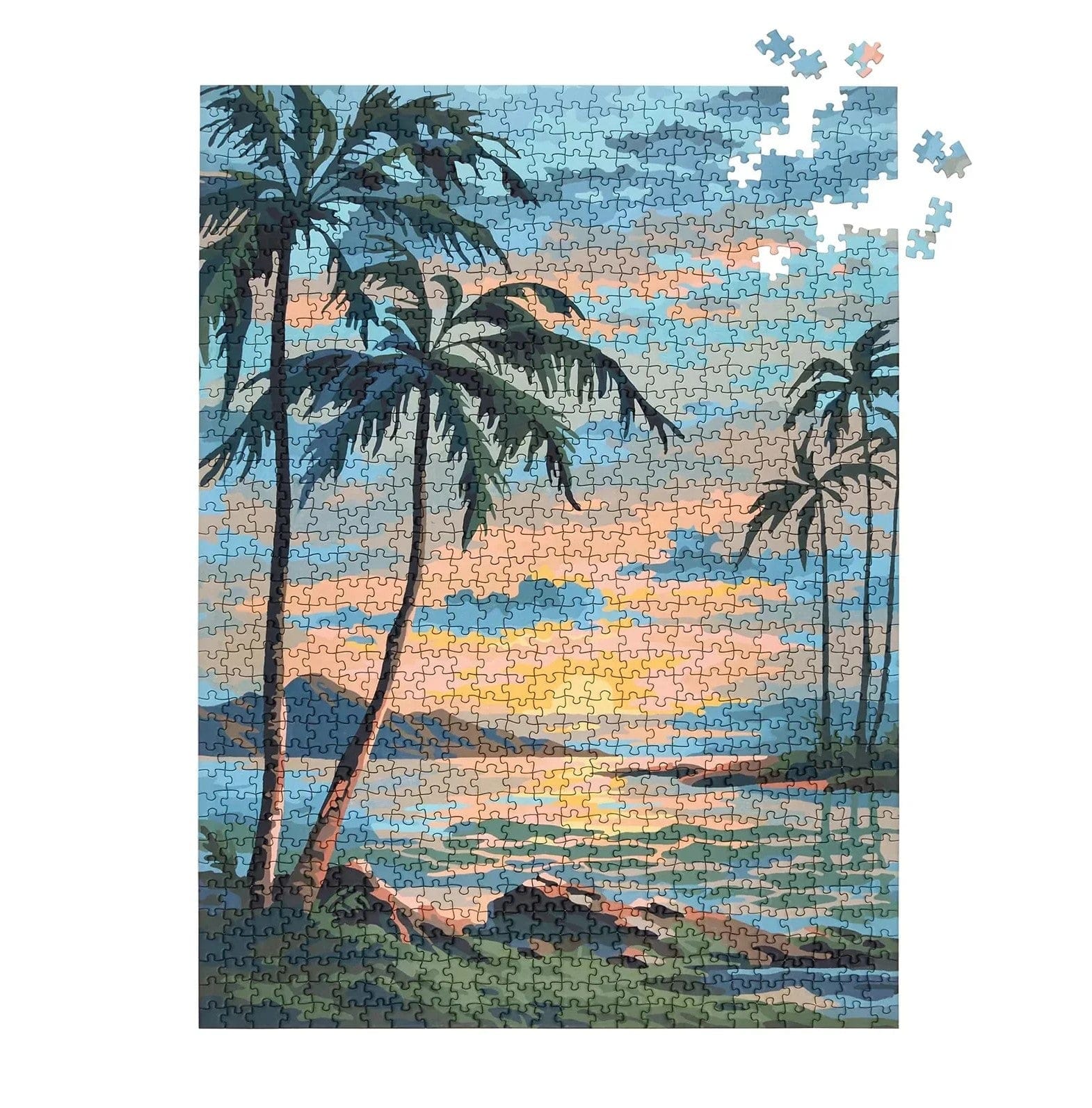 Four Point Puzzles Jigsaw Puzzle for adults TROPICS - 1000 pieces Jigsaw Puzzles