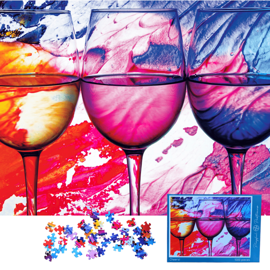 Playful Pastimes Jigsaw Puzzle for adults CHEERS! - 1000 pieces Jigsaw Puzzles
