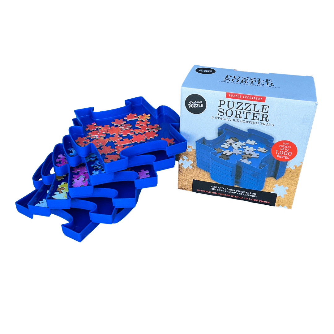 Playful Pastimes Sort & Store Jigsaw Puzzle Sorting Trays Accessories