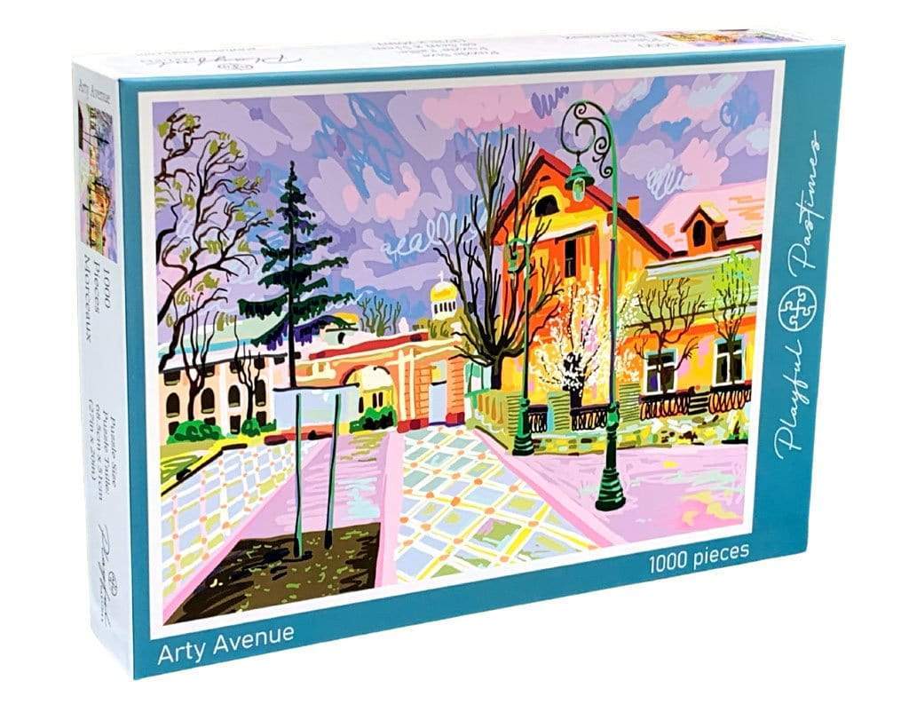 Playful Pastimes Jigsaw Puzzle Arty Avenue | 1000 pieces Puzzle