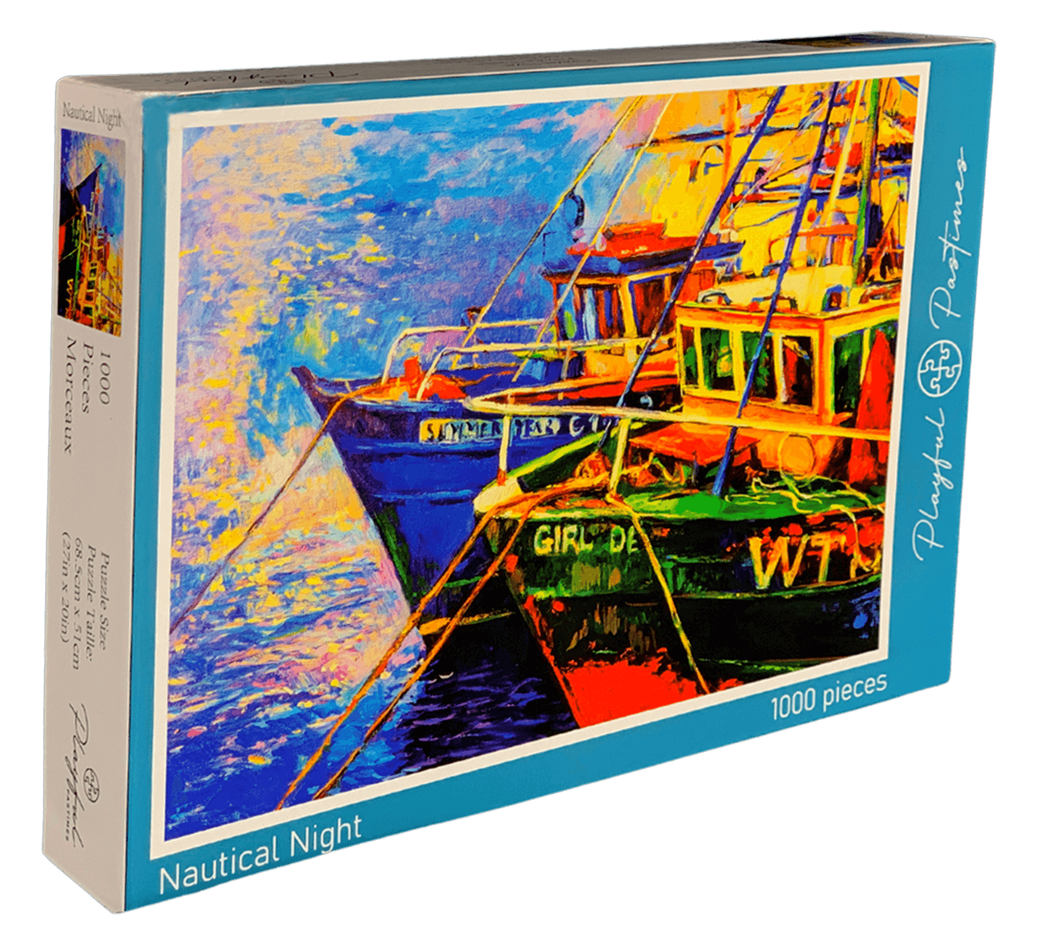 Playful Pastimes Jigsaw Puzzle Nautical Night | 1000 pieces Puzzle