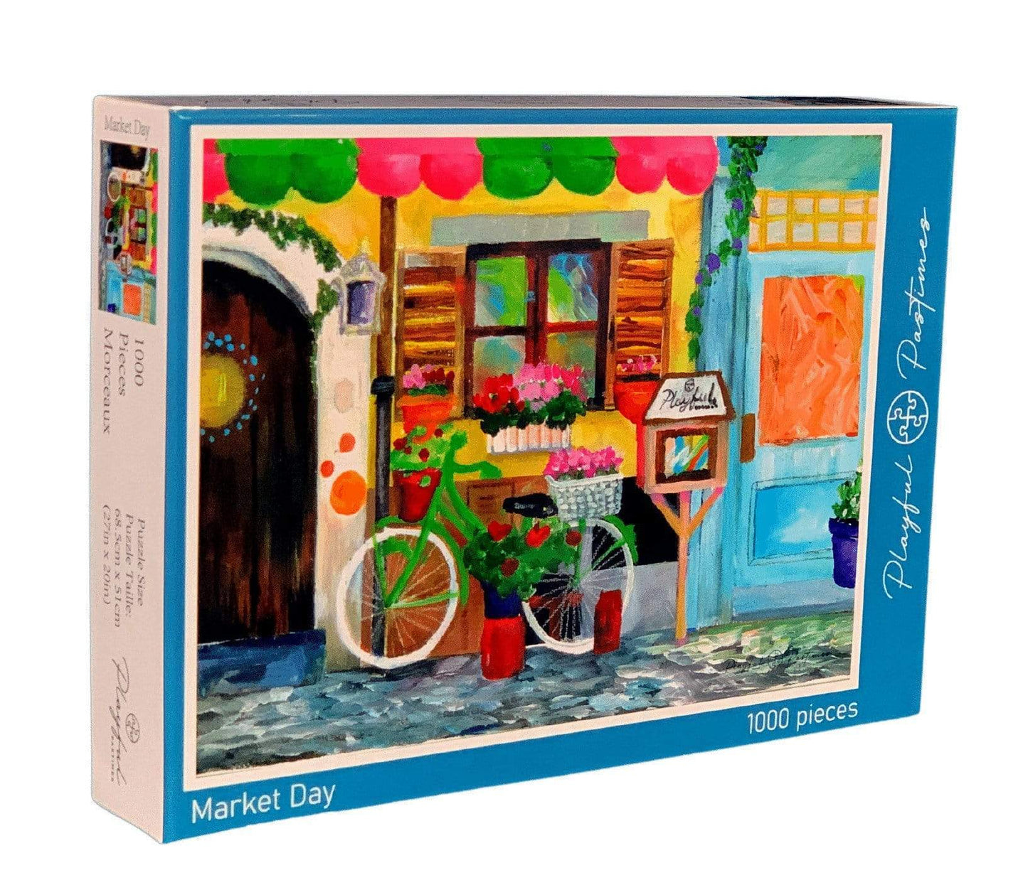 Playful Pastimes Jigsaw Puzzle Market Day | 1000 pieces Puzzle